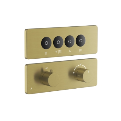 Picture of Exposed Part Kit of Cloud Touch Shower System - Antique Bronze