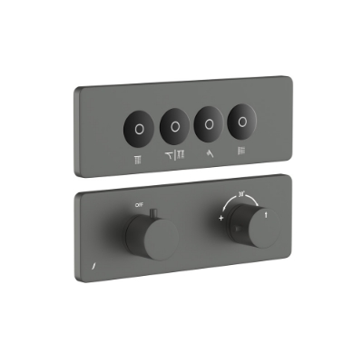 Picture of Exposed Part Kit of Cloud Touch Shower System - Graphite