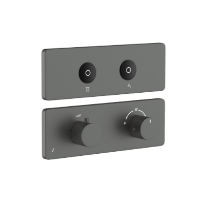 Picture of Exposed Part Kit of Cloud Touch Shower System - Graphite