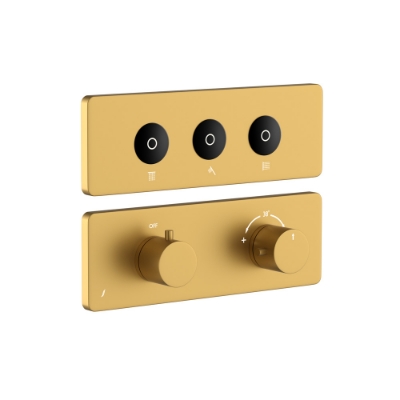 Picture of Exposed Part Kit of Cloud Touch Shower System - Gold Matt PVD