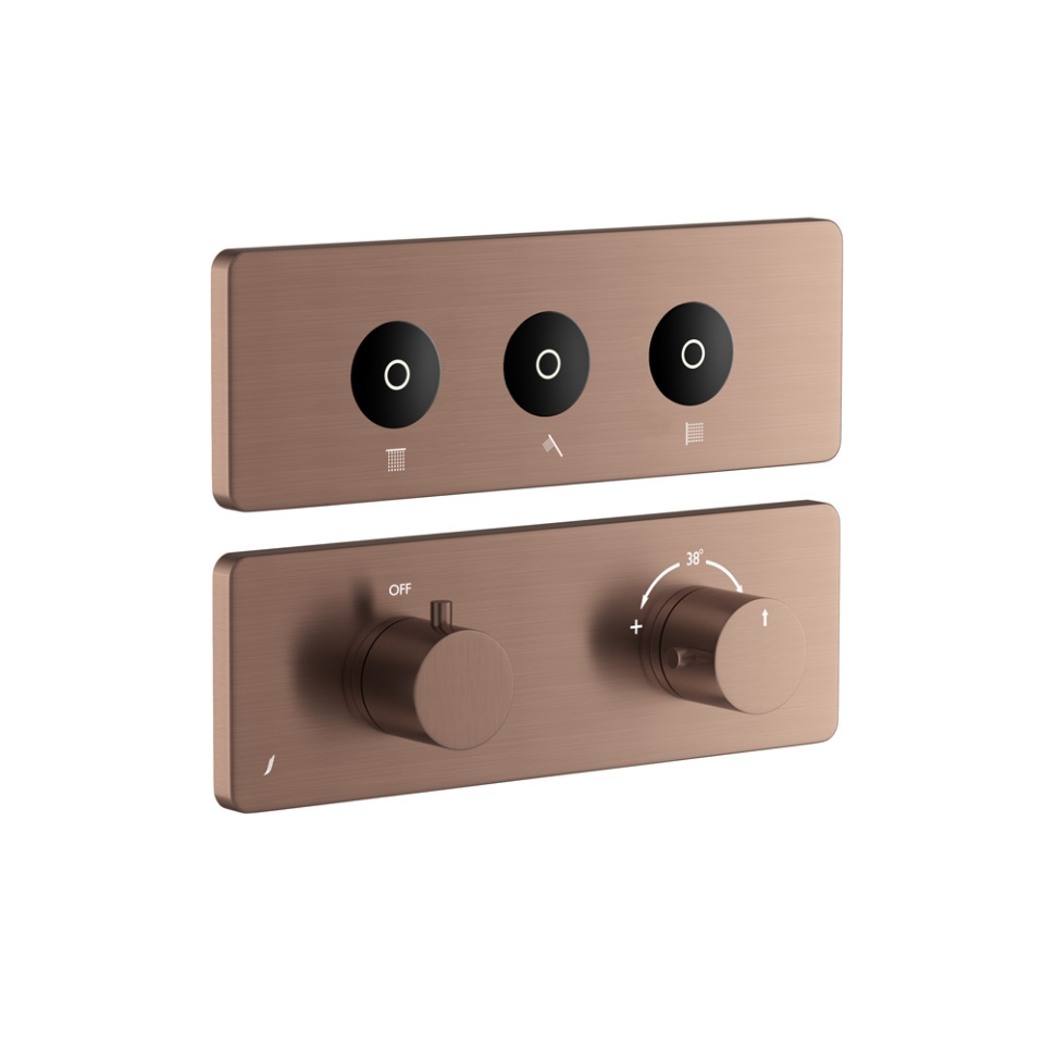Picture of Exposed Part Kit of Cloud Touch Shower System - Antique Copper