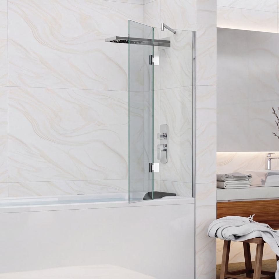 Picture of Omega Bath screen with Swing Panel