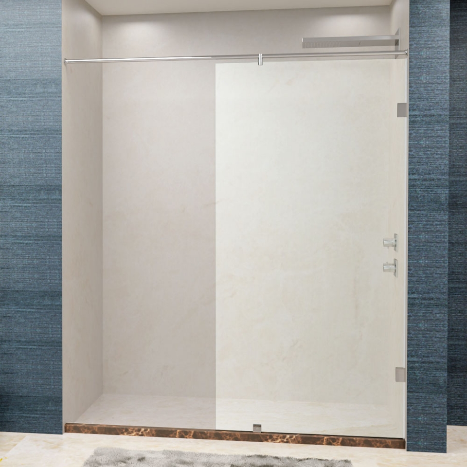 Picture of Sigma Bath Screen with stabilizer rod - (Size: W:600-800; H:2000)
