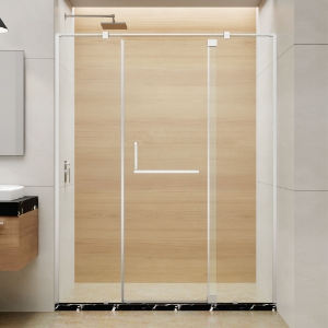 Picture of Stark-O Bath Screen 3 Part with adjustable hinge - (Size: W:1800; H:2000)