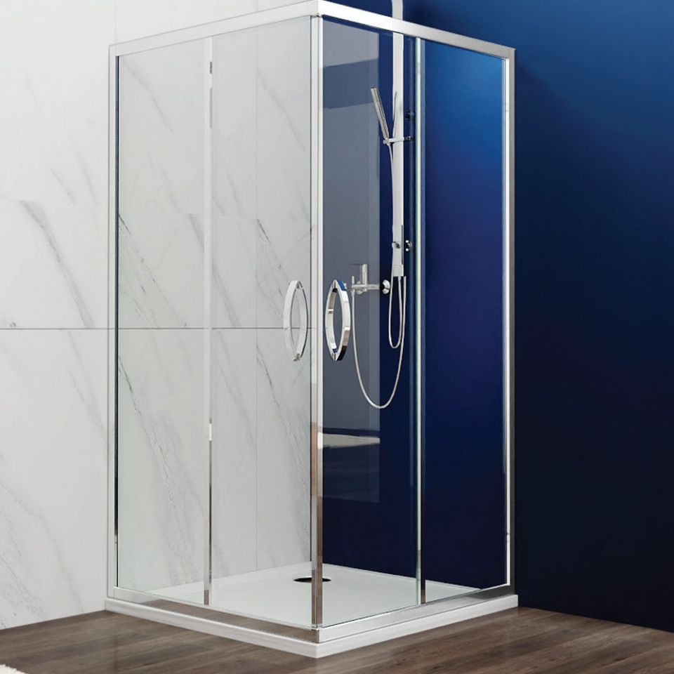 Picture of Vitro Pro 4 Part with sliding door - (Size: W:1500 X 1200; H:1950)