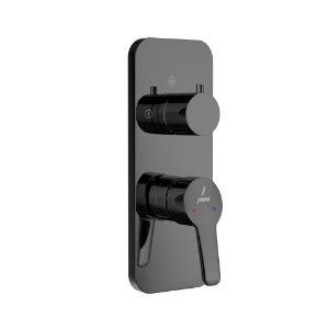 Picture of Aquamax Exposed Part Kit of Single Lever Shower Mixer  - Black Chrome
