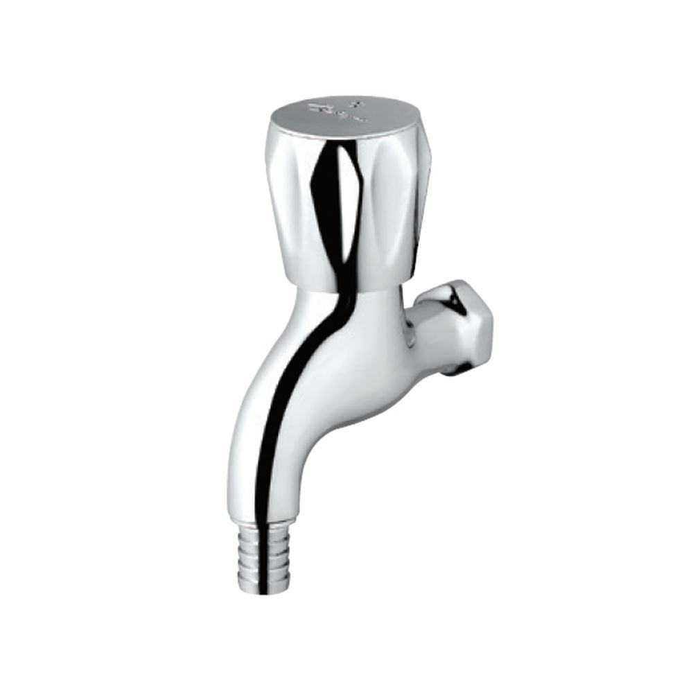 Continental Nozzle Bib Cock Wall Tap Flexible Pipe Tap