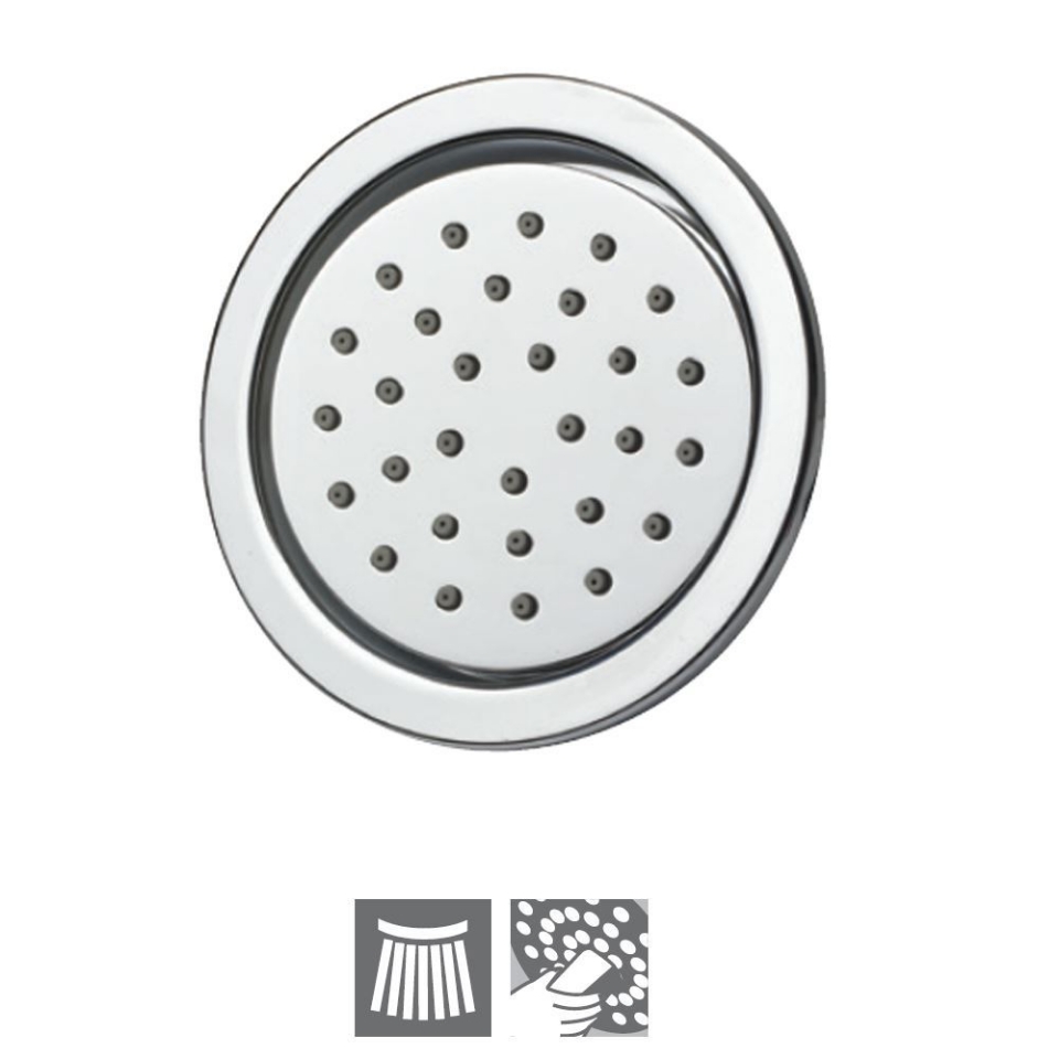 Picture of Body Shower concealed Type 120mm Round Shape