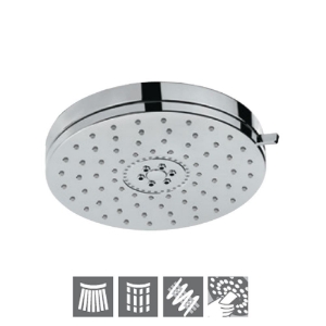 Picture of Overhead Shower ø140mm Round Shape Multi Flow