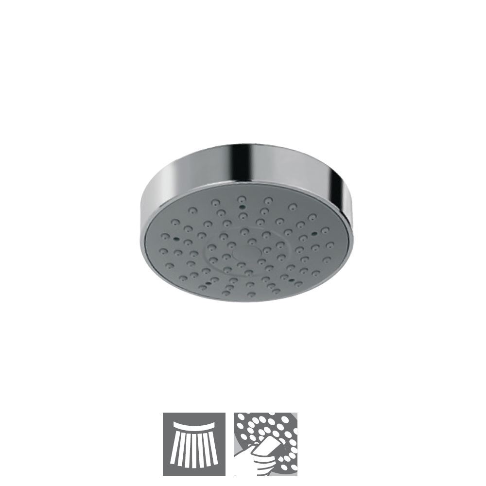Round Overhead Rain Shower - 100mm | Rubit Clean System