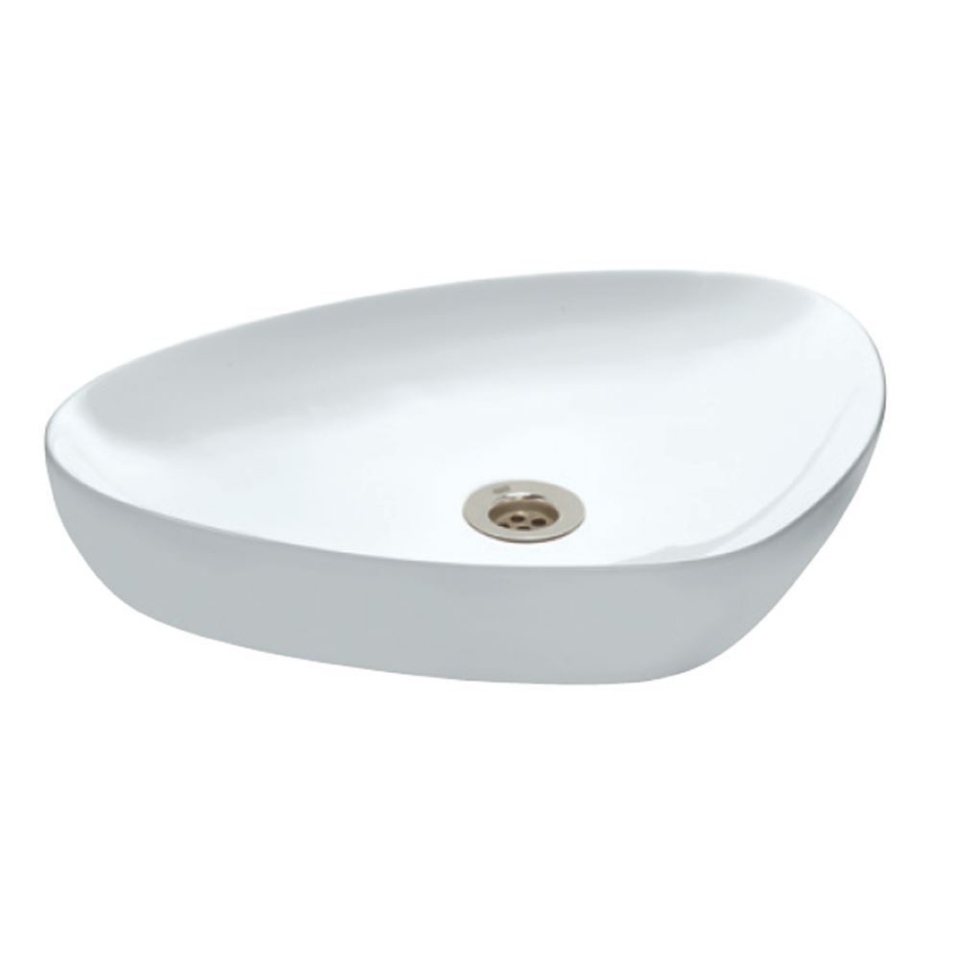 Lyric - Triangular Shaped Thin Rim Table Top Wash Basin | Jaquar