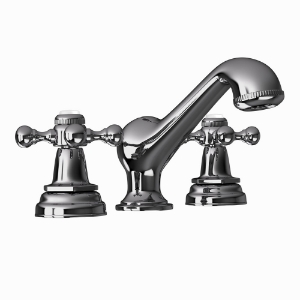 Picture of 3-Hole Basin Mixer -Black Chrome