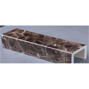 Picture of Dark Grey Mesh Artificial Marble Ledge