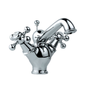 Picture of Central Hole Basin Mixer with popup waste - Chrome