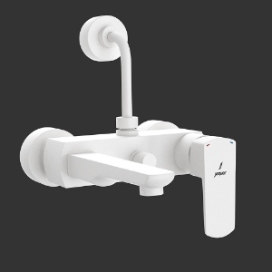 Picture of Single Lever Wall Mixer - White Matt