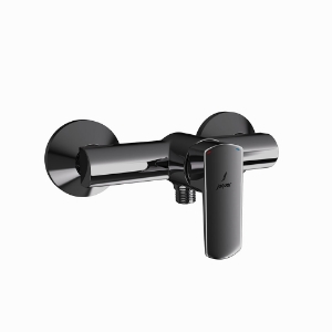 Picture of Single Lever Exposed Shower Mixer - Black Chrome