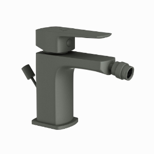 Picture of Single Lever 1-Hole Bidet Mixer with Popup Waste System - Graphite