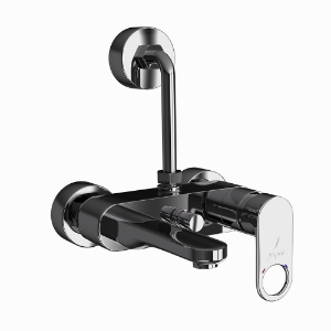Picture of Single Lever Wall Mixer - Black Chrome