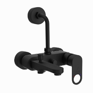 Picture of Single Lever Wall Mixer 3-in-1 System - Black Matt