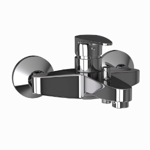 Picture of Single Lever Wall Mixer - Black Chrome
