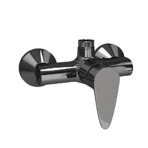 Picture of Single Lever Exposed Shower Mixer - Black Chrome