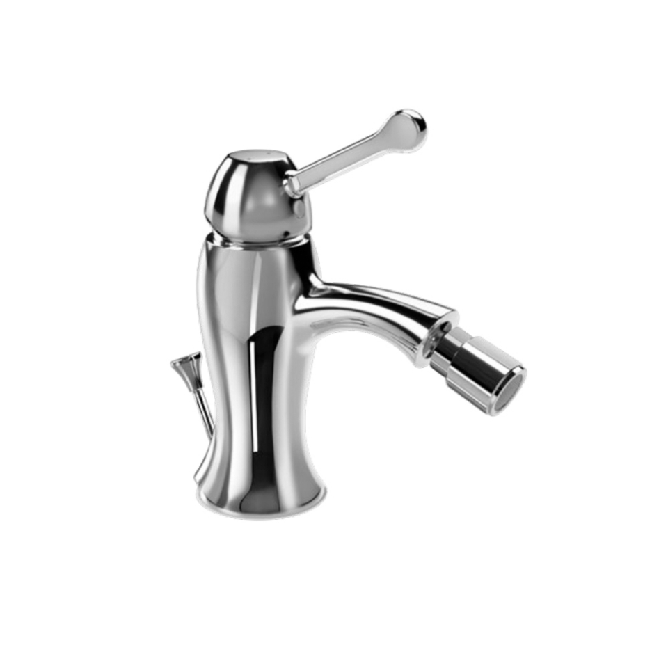 Picture of Single Lever 1-Hole Bidet Mixer with Popup Waste System