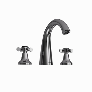 Picture of 3-Hole Basin Mixer - Black Chrome