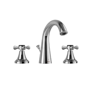 Picture of 3-Hole Basin Mixer with Popup Waste System - Chrome