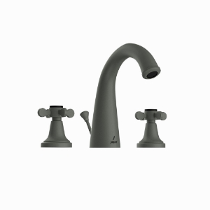 Picture of 3-Hole Basin Mixer with Popup Waste System - Graphite