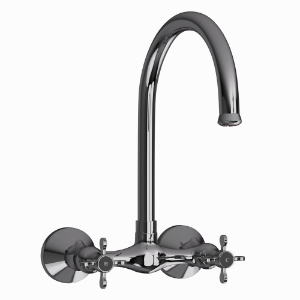 Picture of Sink Mixer with Regular Swinging Spout - Black Chrome