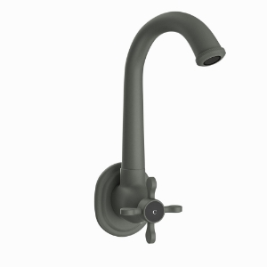 Picture of Sink Cock with Regular Swinging Spout - Graphite