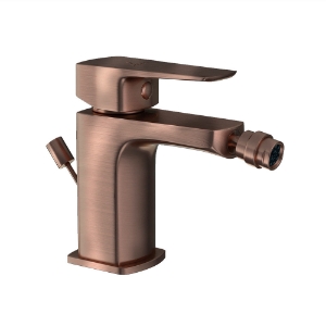 Picture of Single Lever 1-Hole Bidet Mixer with Popup Waste System - Antique Copper