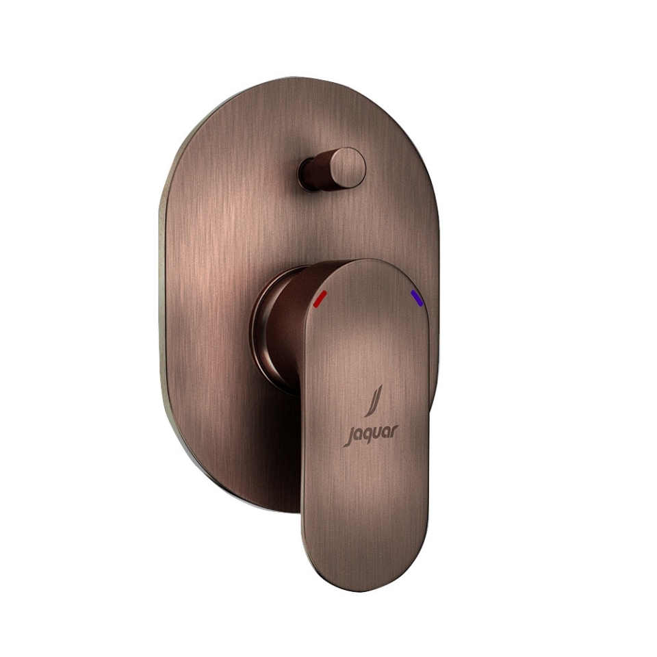 Picture of Single Lever Exposed Part Kit of Diverter - Antique Copper