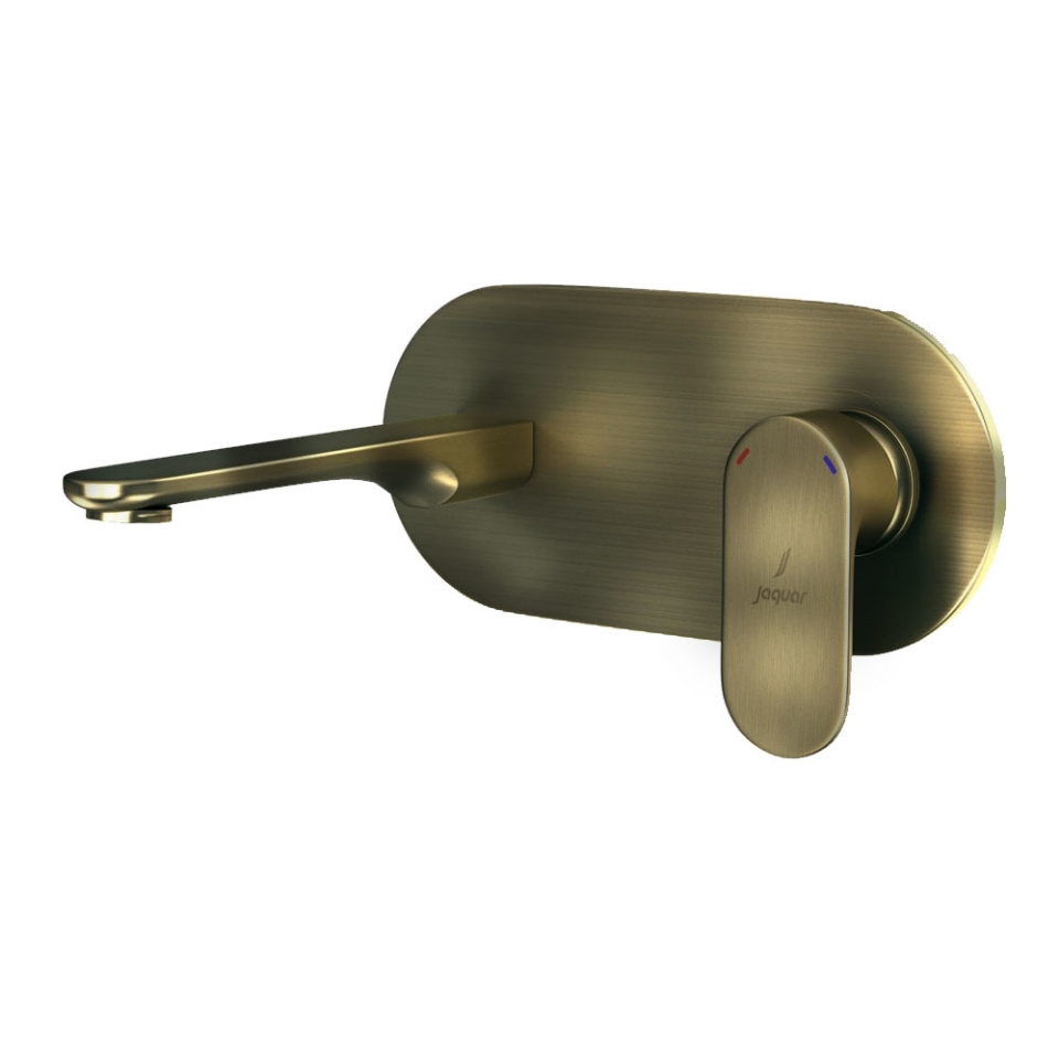 Opal Prime Exposed Part Single Lever Concealed Chrome Basin Mixer JAQUAR