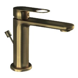 Picture of Single Lever Basin Mixer with Popup - Antique Bronze