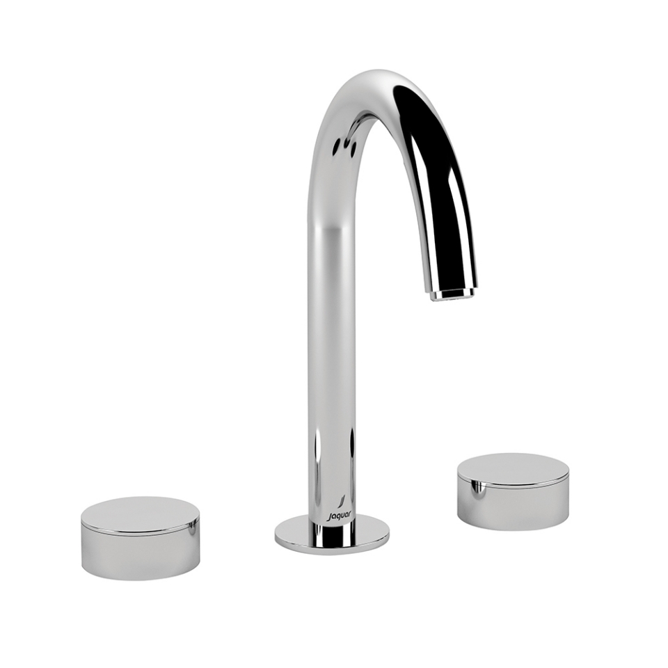 Picture of 3-Hole Basin Mixer with Pipe Spout
