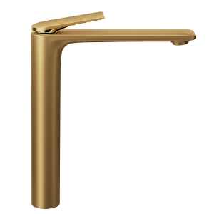Picture of Single Lever Tall Boy - Lever: Gold Bright PVD | Body: Gold Matt PVD