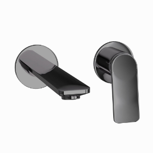 Picture of Exposed Parts kit of Single Lever Basin Mixer Wall Mounted - Black Chrome
