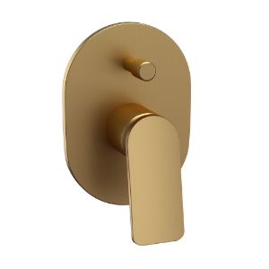 Picture of Single Lever Concealed Divertor - Gold Matt PVD