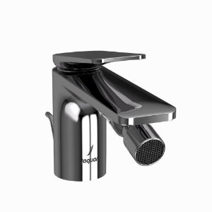 Picture of Single Lever 1-Hole Bidet Mixer with Popup Waste System - Black Chrome