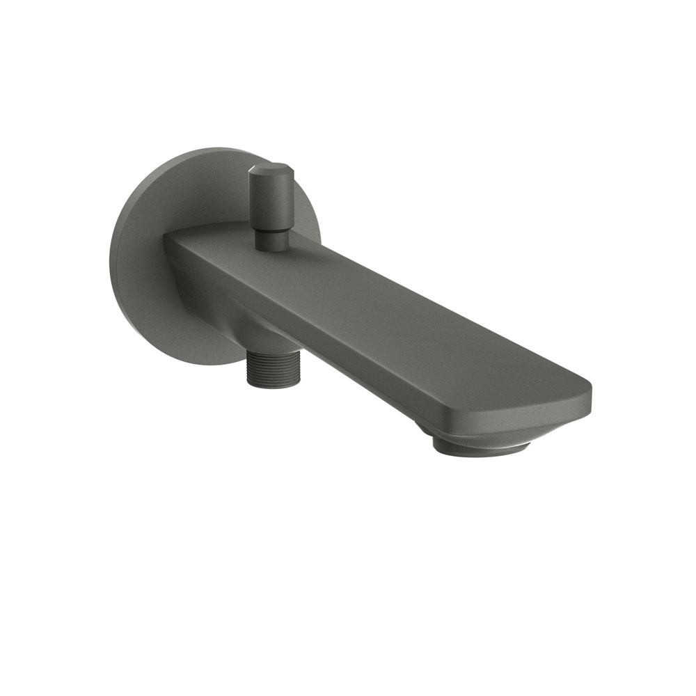 Bathtub Spout with Button Attachment For Hand Shower with Wall Flange JAQUAR