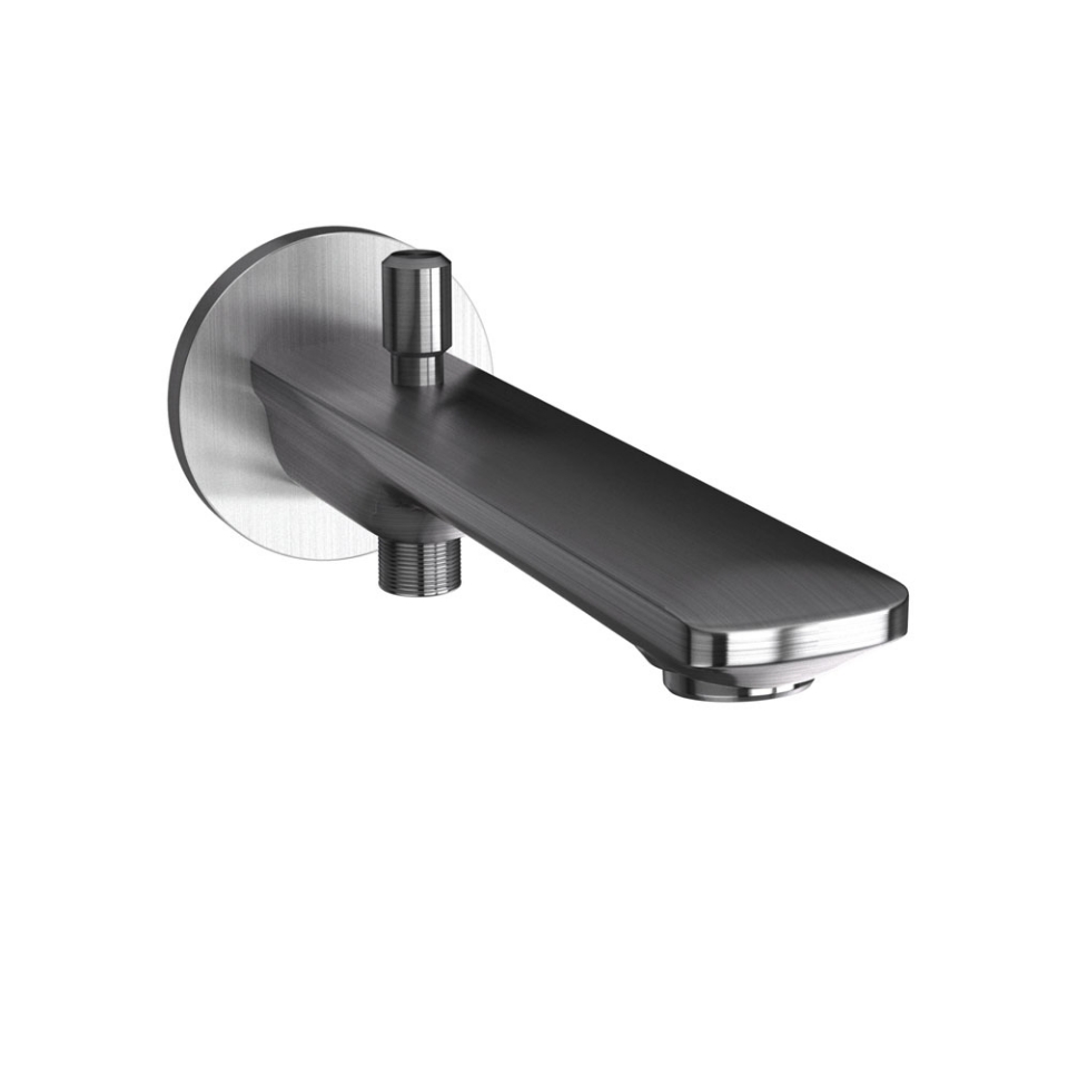 Bathtub Spout with Button Attachment For Hand Shower with Wall Flange JAQUAR
