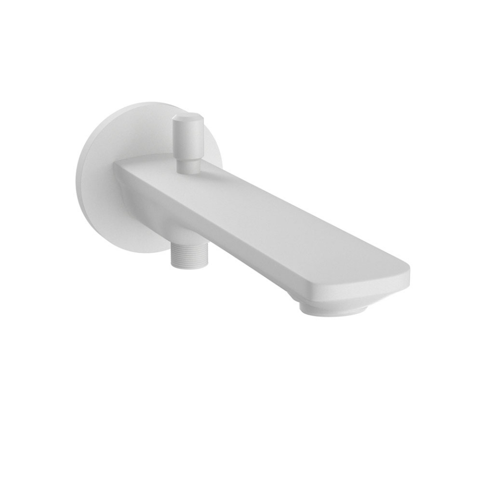 Bathtub Spout with Button Attachment For Hand Shower with Wall Flange JAQUAR