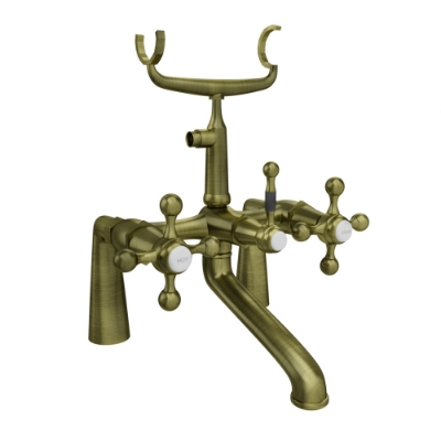 Picture of Bath Tub Mixer (Exposed Straight Legs) - Antique Bronze