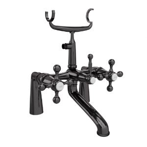 Picture of Bath Tub Mixer (Exposed Straight Legs) - Black Chrome