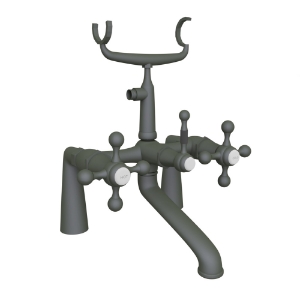 Picture of Bath Tub Mixer (Exposed Straight Legs) - Graphite