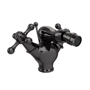 Picture of 1 Hole Bidet Mixer - Black Chrome