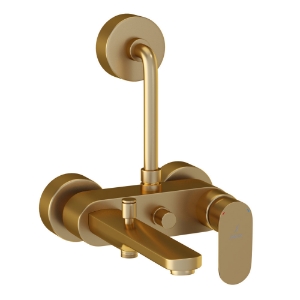 Picture of Single Lever Wall Mixer 3-in-1 System - Gold Matt PVD