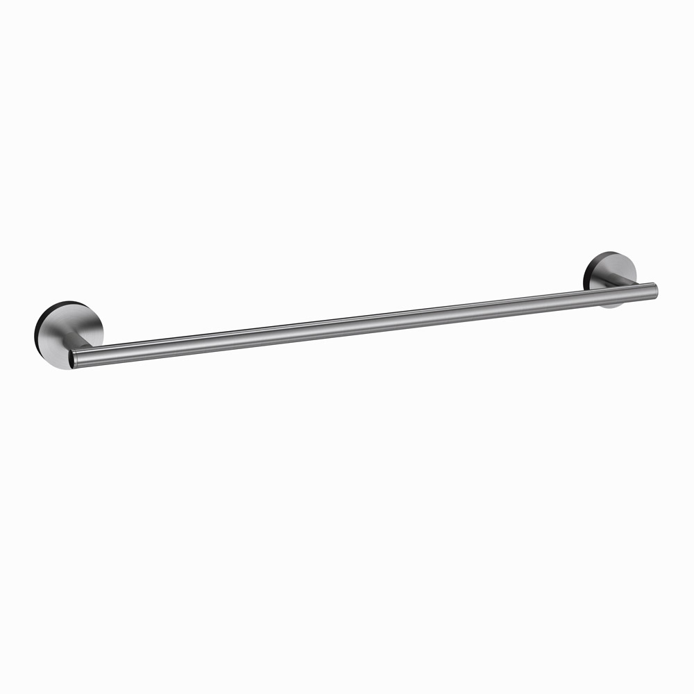 Continental Single Towel Rail 600mm Bathroom Accessories JAQUAR