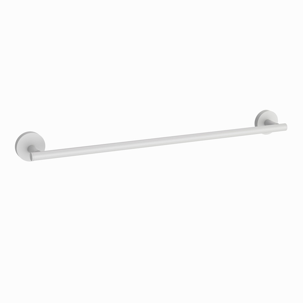 Continental Single Towel Rail 600mm Bathroom Accessories Jaquar